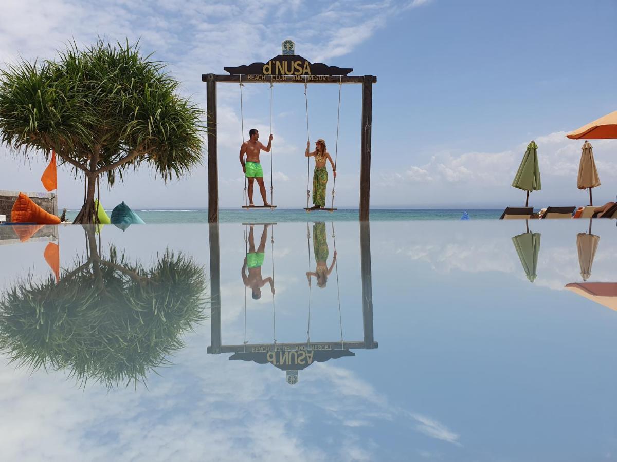 D'Nusa Beach Club And Resort Нуса-Лембонган Экстерьер фото